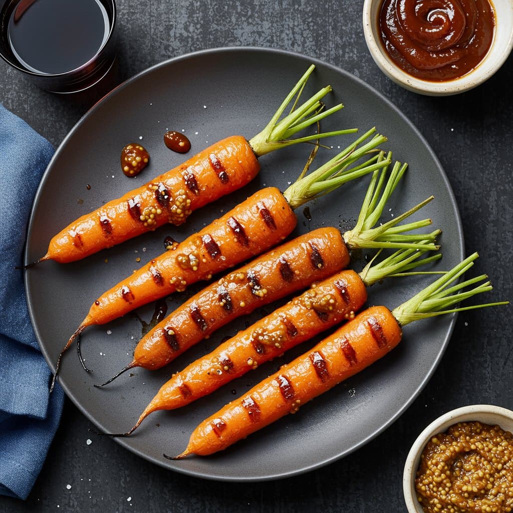 Grilled Carrot Dogs