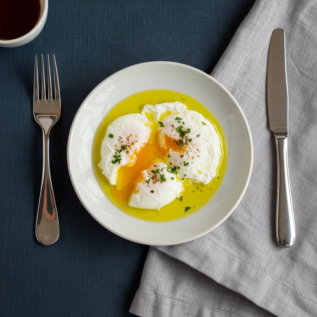 Poached Eggs Mytilene