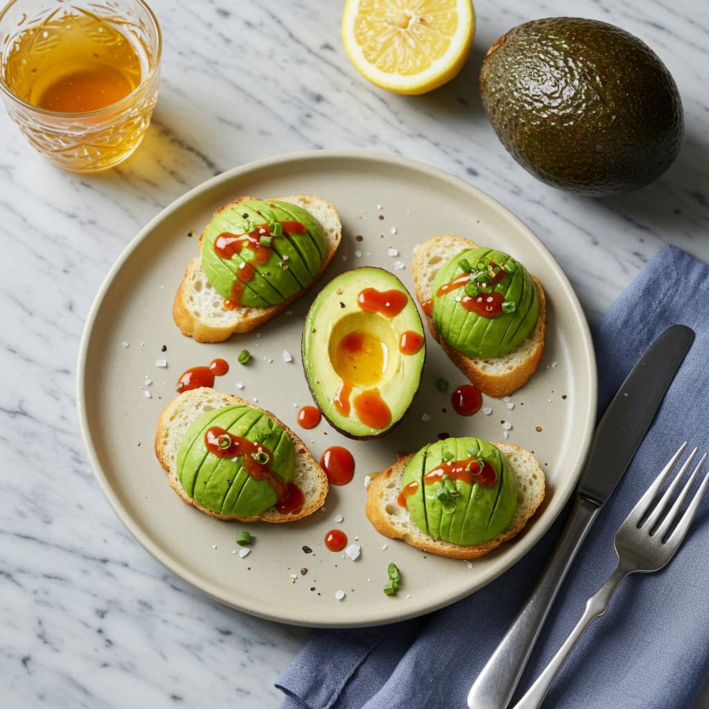 Spicy Avocado Snack